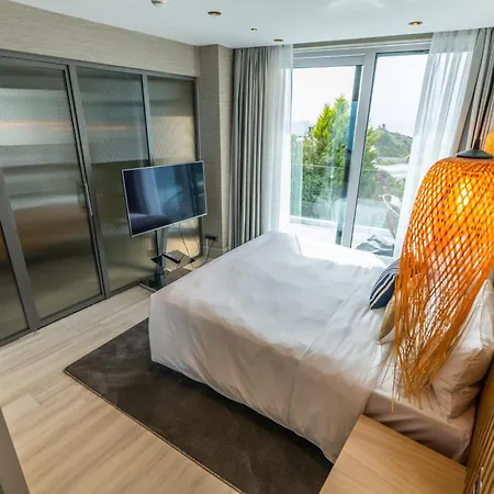 Sea View In Bodrum With Services Apartmán